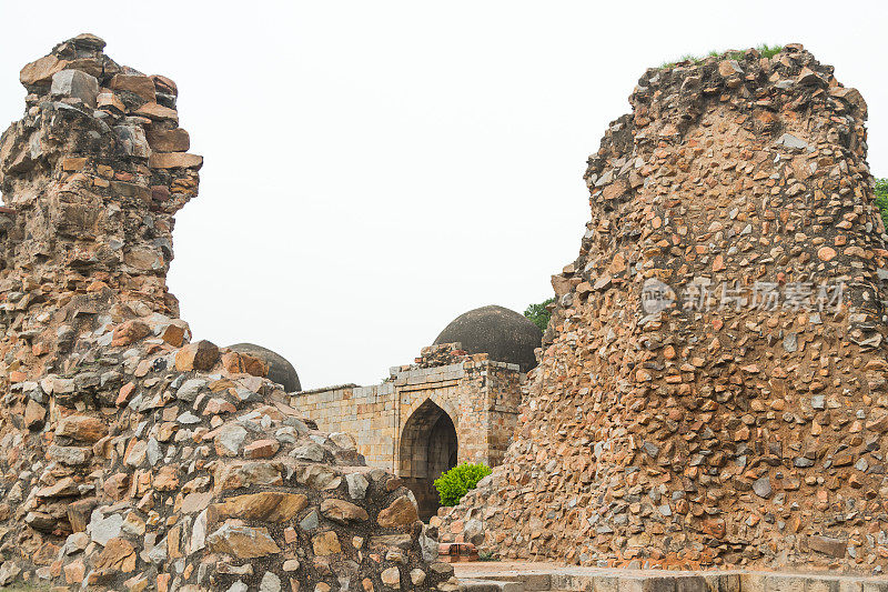 在德里的Qutub Minar